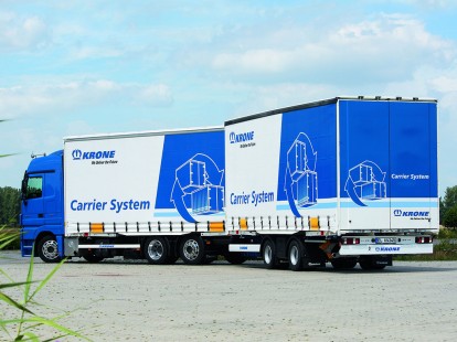 KRONE Carrier Systems Curtain Box (кузов BDF тент/штора) - под заказ