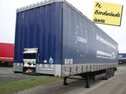 Полуприцеп штора Krone 257236