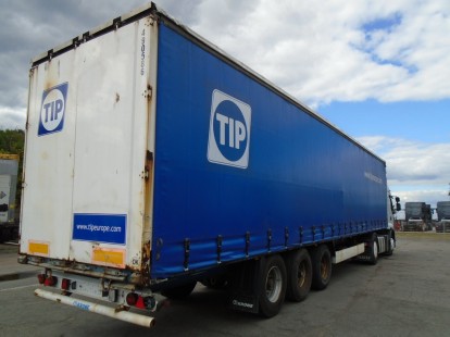 Полуприцеп штора Krone 411285