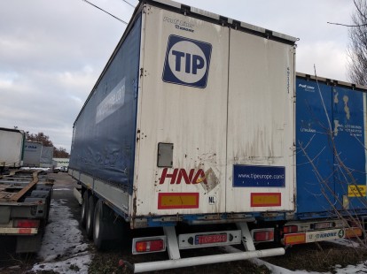 Бортовой полуприцеп Krone 411428