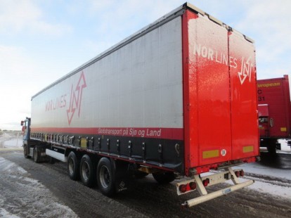 Полуприцеп штора Krone 414238