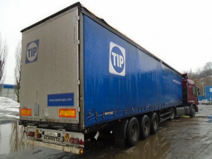 Полуприцеп борто-штора Schmitz 756495