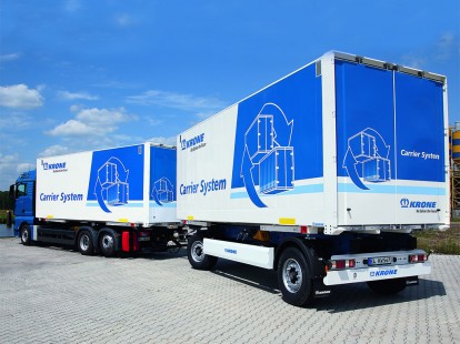 KRONE Carrier Systems Steel Box (кузов фургон) - под заказ